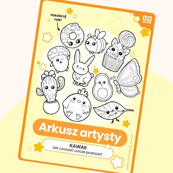 Urocze postacie Kawaii